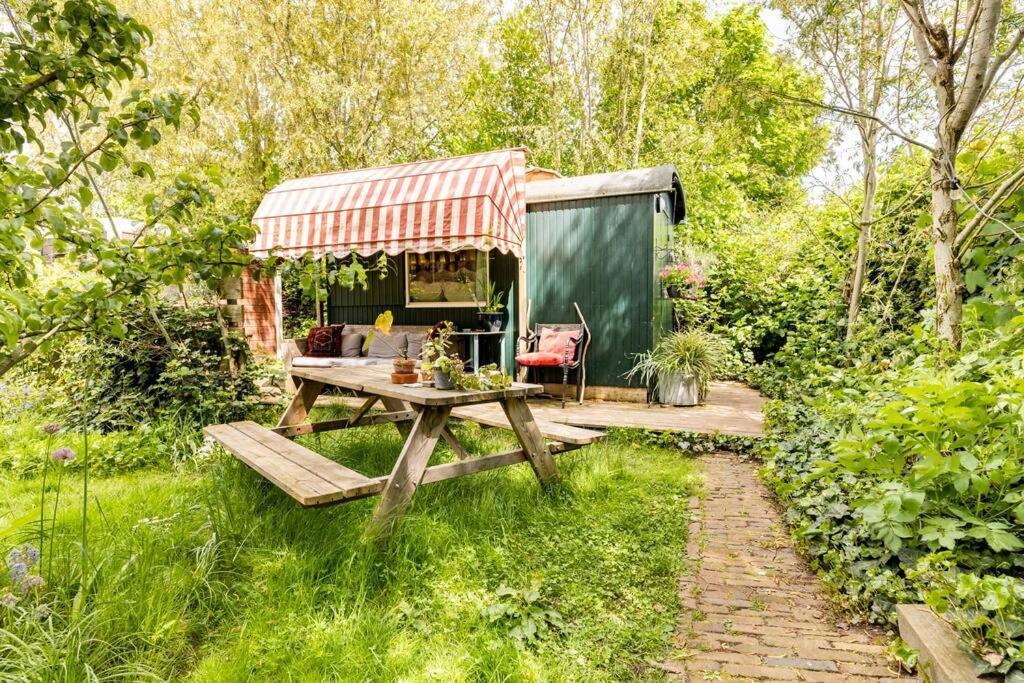 Ferienwohnung Tiny House Kampen Exterior foto