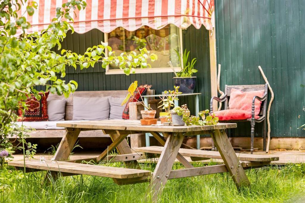 Ferienwohnung Tiny House Kampen Exterior foto