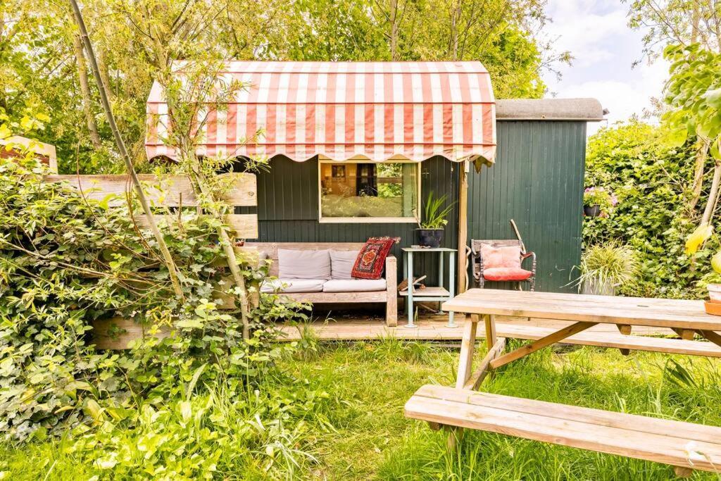 Ferienwohnung Tiny House Kampen Exterior foto